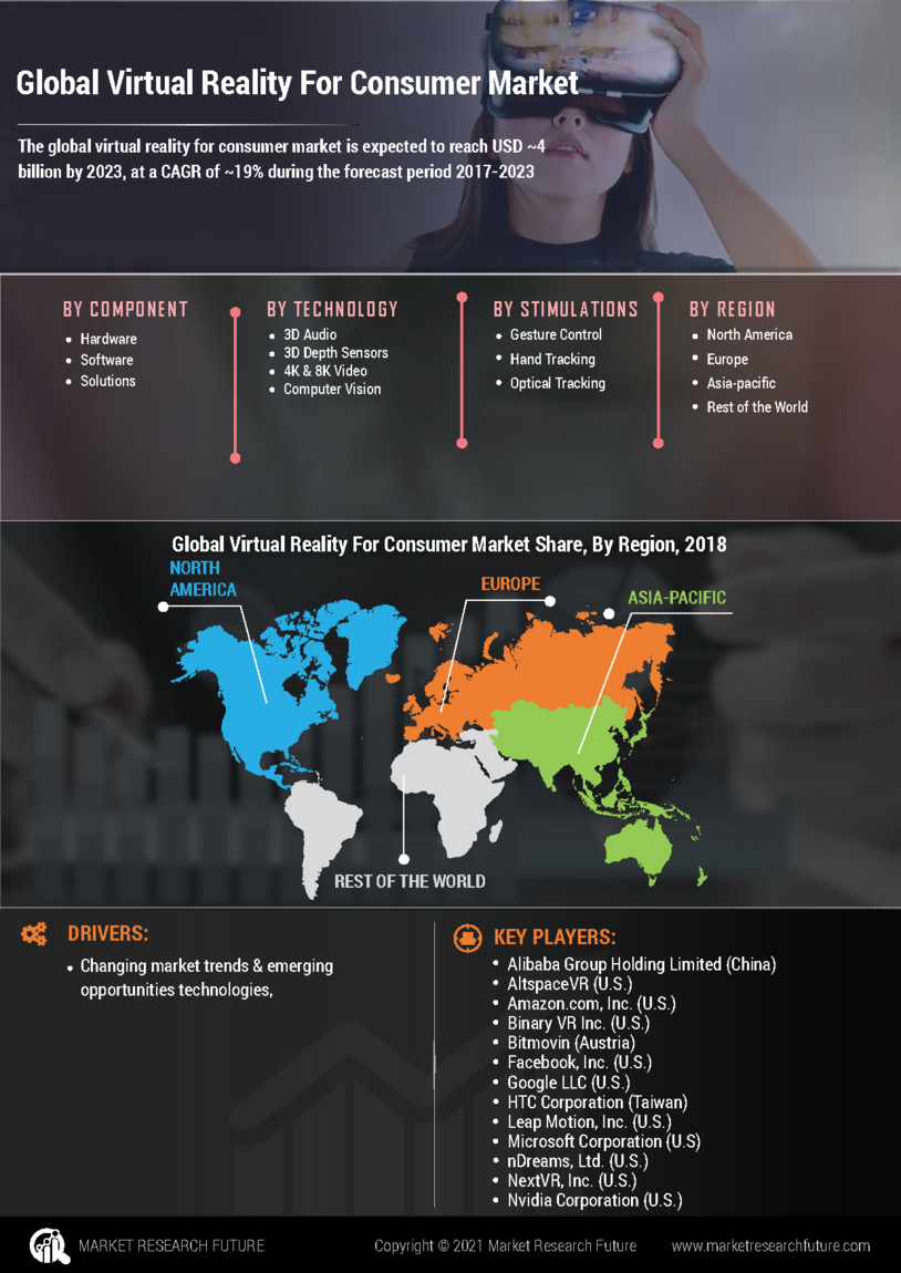 Virtual Reality For Consumer Market Research Report- Global Forecast  till 2027