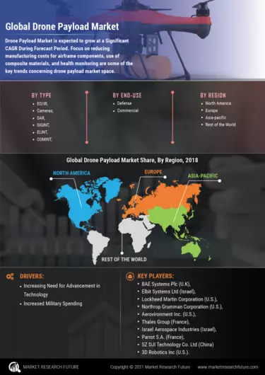 Global drone payload market clearance